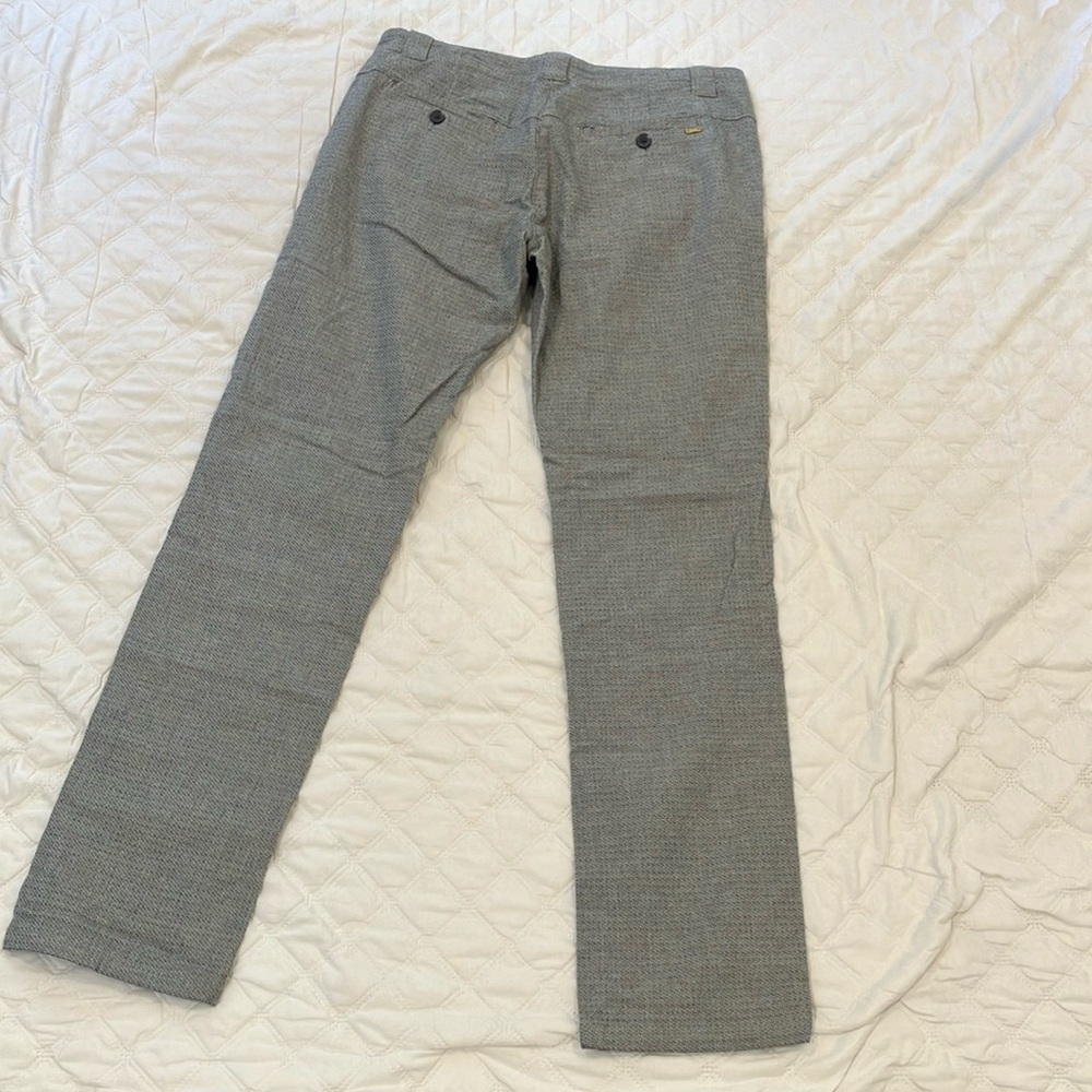 CKS Women’s W32L32.25” tweed like Gray cotton blend Trousers - Picture 8 of 16